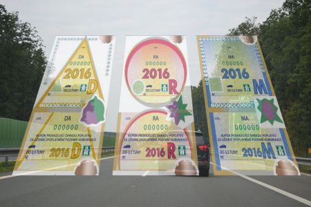 Чешские виньетки для оплаты дорог на 2016 год