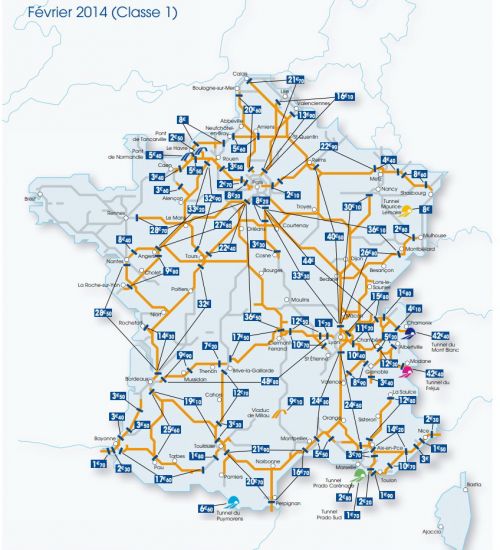 Платные дороги Франции